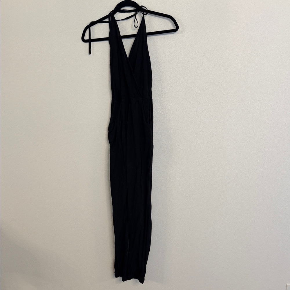 Lovely Day Black halter neck jumpsuit